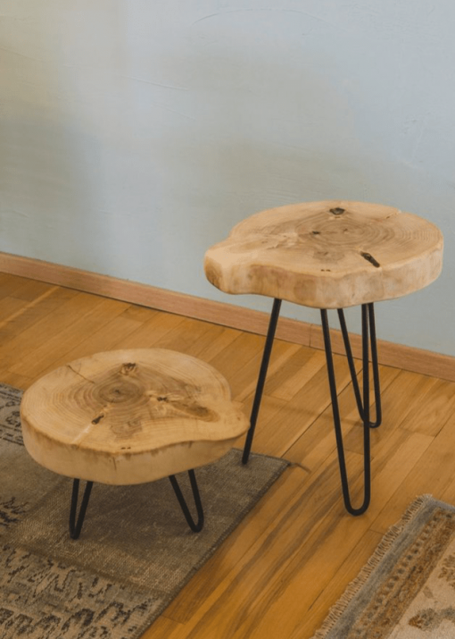 میز عسلی چوبی